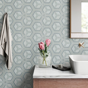 MEROLA TILE Odda Hex 6" x 7" Porcelain Wall & Floor Tile