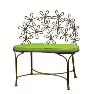 DEER PARK IRONWORKS Metal Outdoor Bench