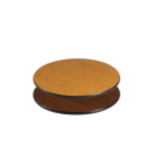 ERF, INC. Laminate Round Beveled Edge Table Top