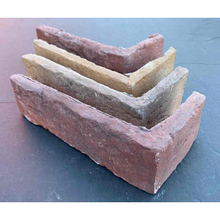 FACEABLES Brick Corners 2" x 14" Cement Subway Tile