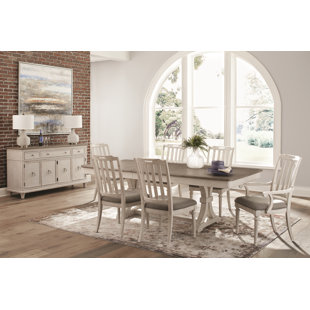 PANAMA JACK HOME COLLECTION Sonoma 7 - Piece Extendable Trestle Dining Set