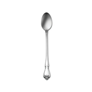 Arbor Rose Tall Drink Spoons by Oneida (18/10) (Set of 12)