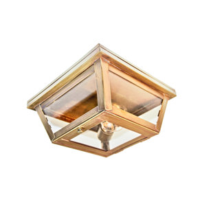 NORTHEAST LANTERN Williams 1 -Light 9'' Flush Mount