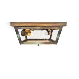 NORTHEAST LANTERN Williams 2-Light 11'' Flush Mount