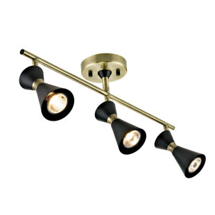 ADDINGTON PARK 23.74'' 3 -Light Fixed Track Lighting Track Kit with Dimmable and Adjustable Head