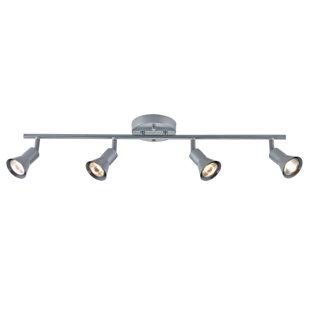 ADDINGTON PARK 27.72'' 4 -Light Fixed Track Lighting Track Kit with Dimmable and Adjustable Head