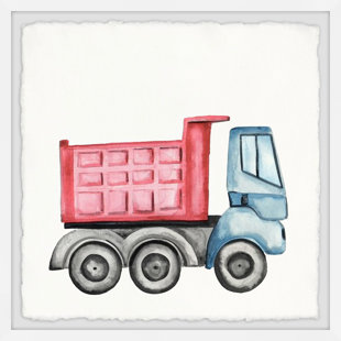 GREYLEIGH™ BABY & KIDS Kristi Construction Vehicles Framed Art