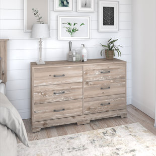 KATHY IRELAND HOME BY BUSH FURNITURE River Brook 6 Drawer Double Dresser