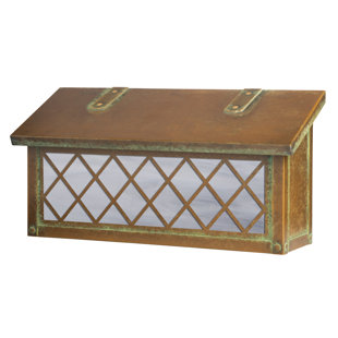AMERICA'S FINEST LIGHTING COMPANY Milania Window Wall Mounted Mailbox