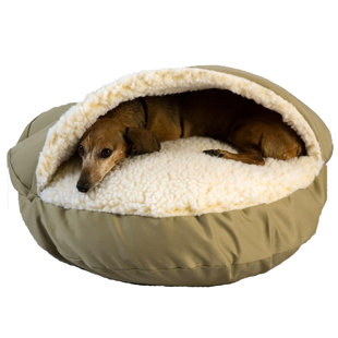 SNOOZER PET PRODUCTS Cozy Cave Pet Hooded Dog Bed