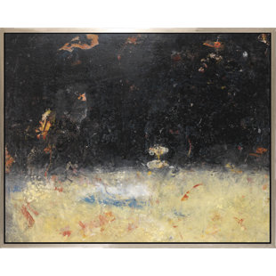 CHC ART, INC. Outside the Cresent - Floater Frame Painting on Canvas