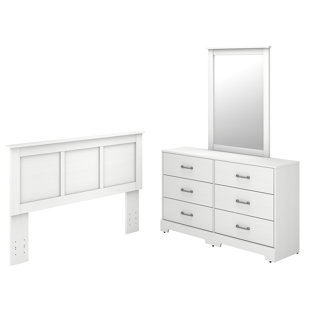 KATHY IRELAND HOME BY BUSH FURNITURE River Brook 3 Piece Dresser Set