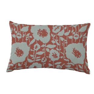 CASUAL CUSHION CORP. Floral Indoor/Outdoor Throw Pillow