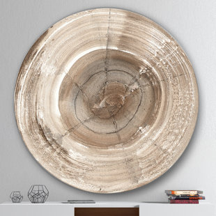 EAST URBAN HOME " Circle Natural Elements I " Painting Print