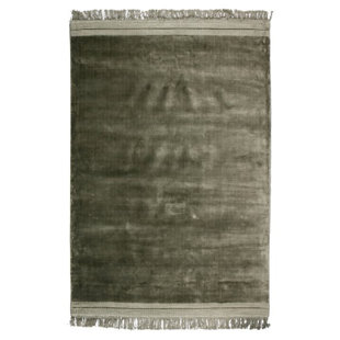 BEPUREHOME Ravel Tufted Green Rug