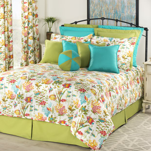 ADAMSTOWN AT HOME Cotton Floral Comforter Set