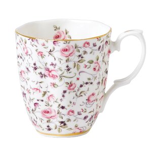 Rose Confetti Royal Albert Rose Confetti Vintage Mug