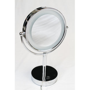 HOSPITALITY SOURCE Metal Flat LED Mirror (Set of 4)