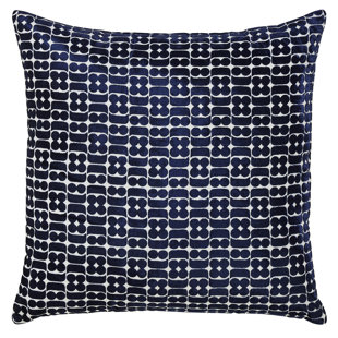 ORCHID LUX HOME Geometric Throw Pillow