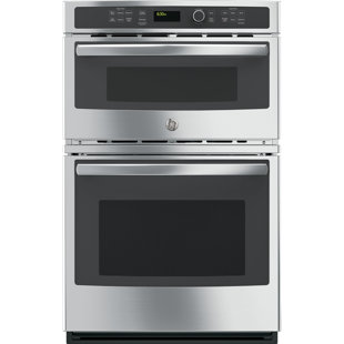 GE APPLIANCES 27" Self-Cleaning Electric Wall Oven with Built-In Microwave
