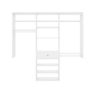DOTTED LINE™ Grid 72'' Closet System (Can Be Cut To Fit)