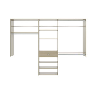 DOTTED LINE™ Grid 96" W Closet System Walk-In Sets