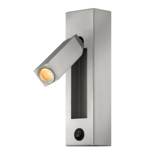 MEDALLION LIGHTING 1 - Light LED Plug-In Task/Reading Headboard Lamp