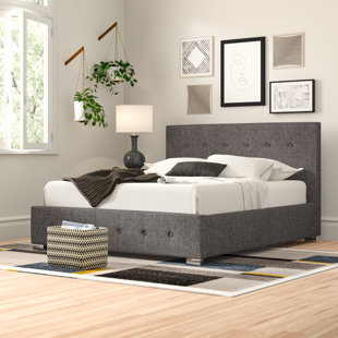 ZIPCODE DESIGN Delvin Upholstered Ottoman Bed