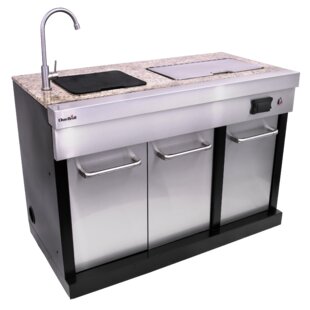 Charbroil Medallion Series Modular Outdoor Kitchen Sink & Entertainment Module