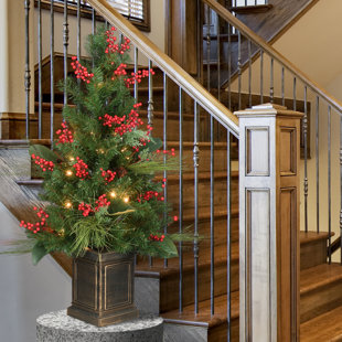 National Tree Company 40" Decorative Collection Magnolia Tree with Clear Lights