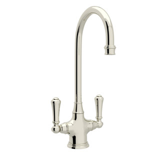PERRIN & ROWE Georgian Era Two Handle Bar/Food Prep Kitchen Faucet