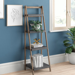 ZIPCODE DESIGN Aurora 136cm H x 43cm W Ladder Bookcase