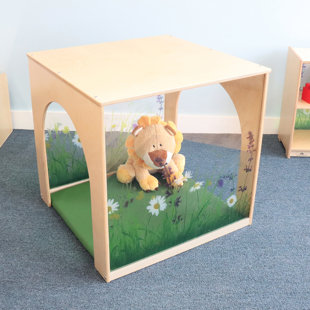 Whitney Brothers® 29.5'' W x 30.25'' D Indoor Solid + Manufactured Wood Playhouse