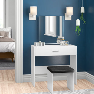 ZIPCODE DESIGN Pascal Dressing Table with Mirror