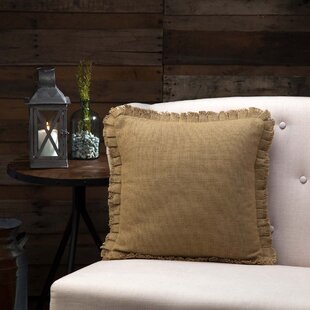 VHC BRANDS Cotton Reversible Throw Pillow