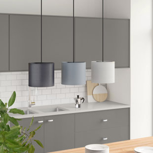 ZIPCODE DESIGN Elisa 3 - Light Black Kitchen Island Pendant