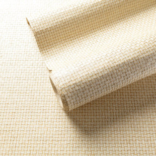 ANNIE SELKE HOME Tahiti Straw Grasscloth Wallpaper