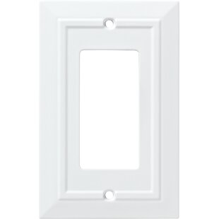 FRANKLIN BRASS Classic Architecture 1-Gang Rocker Wall Plate