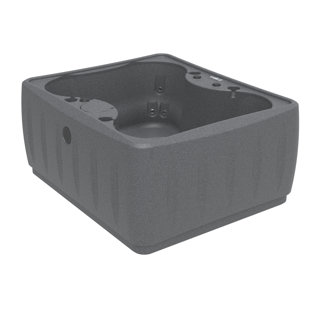 AQUAREST SPAS, POWERED BY JACUZZI® PUMPS AquaRest Discover AR150 Standard 4-Person 12-Jet Plug & Play Hot Tub with LED Waterfall and Friction Heating