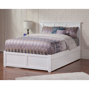 AFI FURNISHINGS Madison Solid Wood Platform Storage Bed