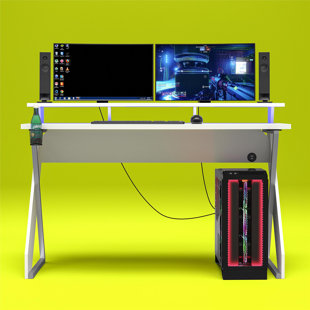 NTENSE Xtreme Gaming Desk with Riser