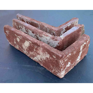 FACEABLES Modular Brick Corners 2" x 12" Ceramic Subway Tile