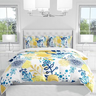 FOLK N FUNKY Floral Duvet Cover Set