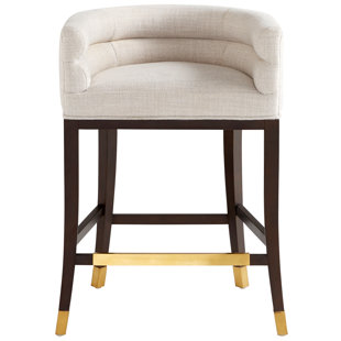 CYAN DESIGN Chaparral Upholstered Counter Stool with Solid Wood Frame