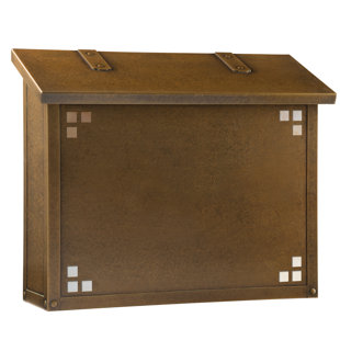 AMERICA'S FINEST LIGHTING COMPANY Pasadena Wall Mounted Mailbox