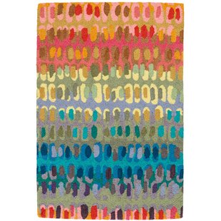 DASH AND ALBERT RUGS Paint Chip Multi Hand Micro Hooked Wool Rug