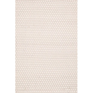 DASH AND ALBERT RUGS Rope Ivory Handwoven Indoor/Outdoor Rug