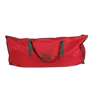 NORTHLIGHT SEASONAL 43" Red and Green Multipurpose Christmas Storage Bag