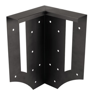 PLOW & HEARTH Metal Raised Garden Extension Kit (Set of 4)