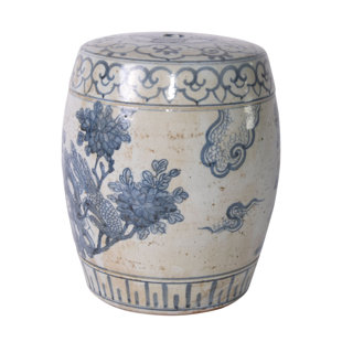 LEGEND OF ASIA Ceramic Accent Stool